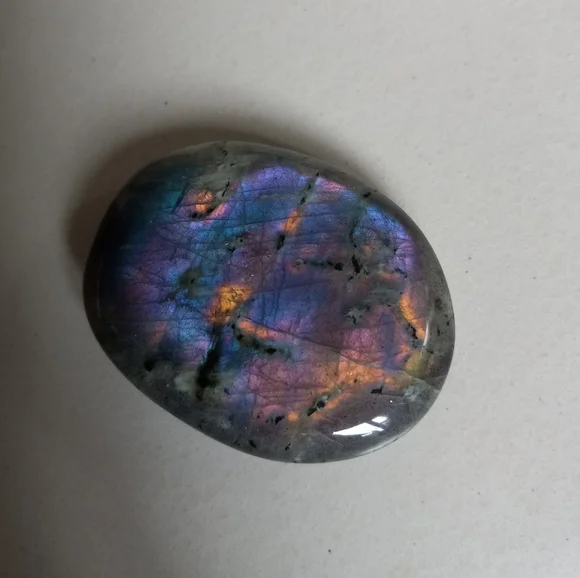 Magical Sunset Flash Labradorite Palmstone!!!!! - Picture 5 of 12